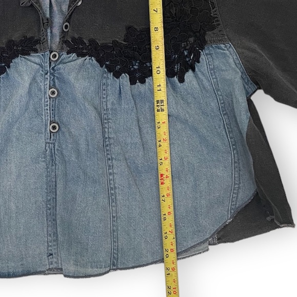 Free People We the Free Sz XS Denim - Picture 4 of 16